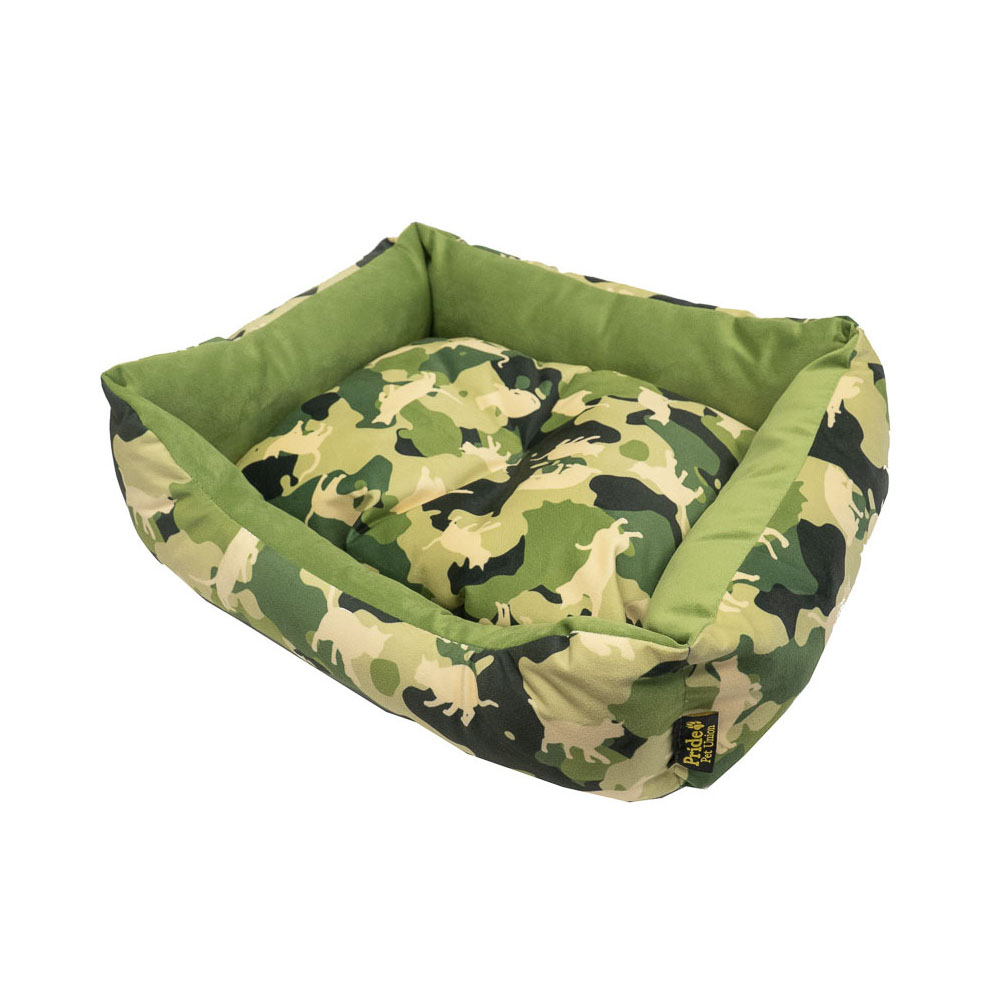 ПР0057114 Лежанка для животных Кошки Милитари 70х60х23см Pride 