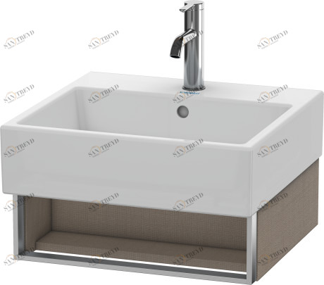 VA602407575 Тумбочка подвесная Vero Air #VA6024 484 x 431 мм Лен, декор Duravit