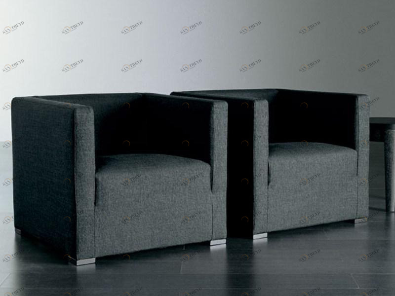 Meridiani Мягкое кресло со съемным чехлом из ткани Belmon sun-id-1408395