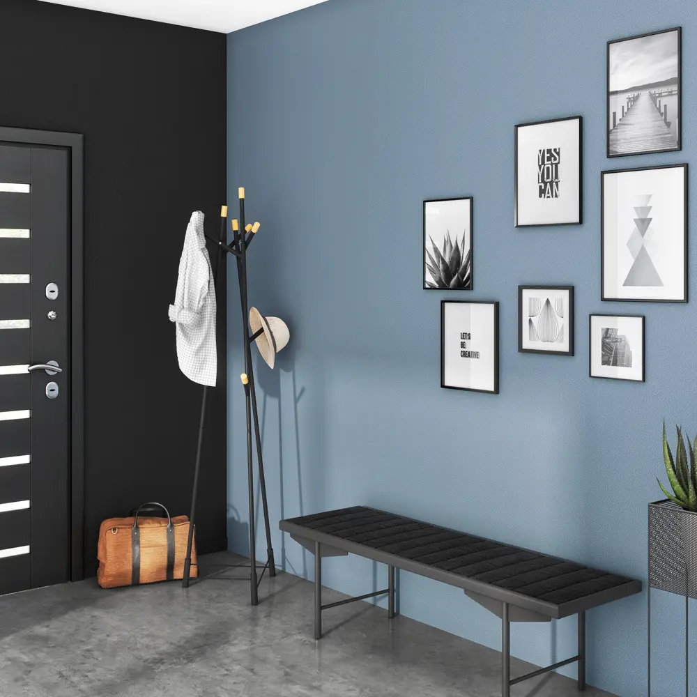 Обои флизелиновые Inspire Maxence Ink 4 синие 1.06 м STLM-2193297 - Вид №2