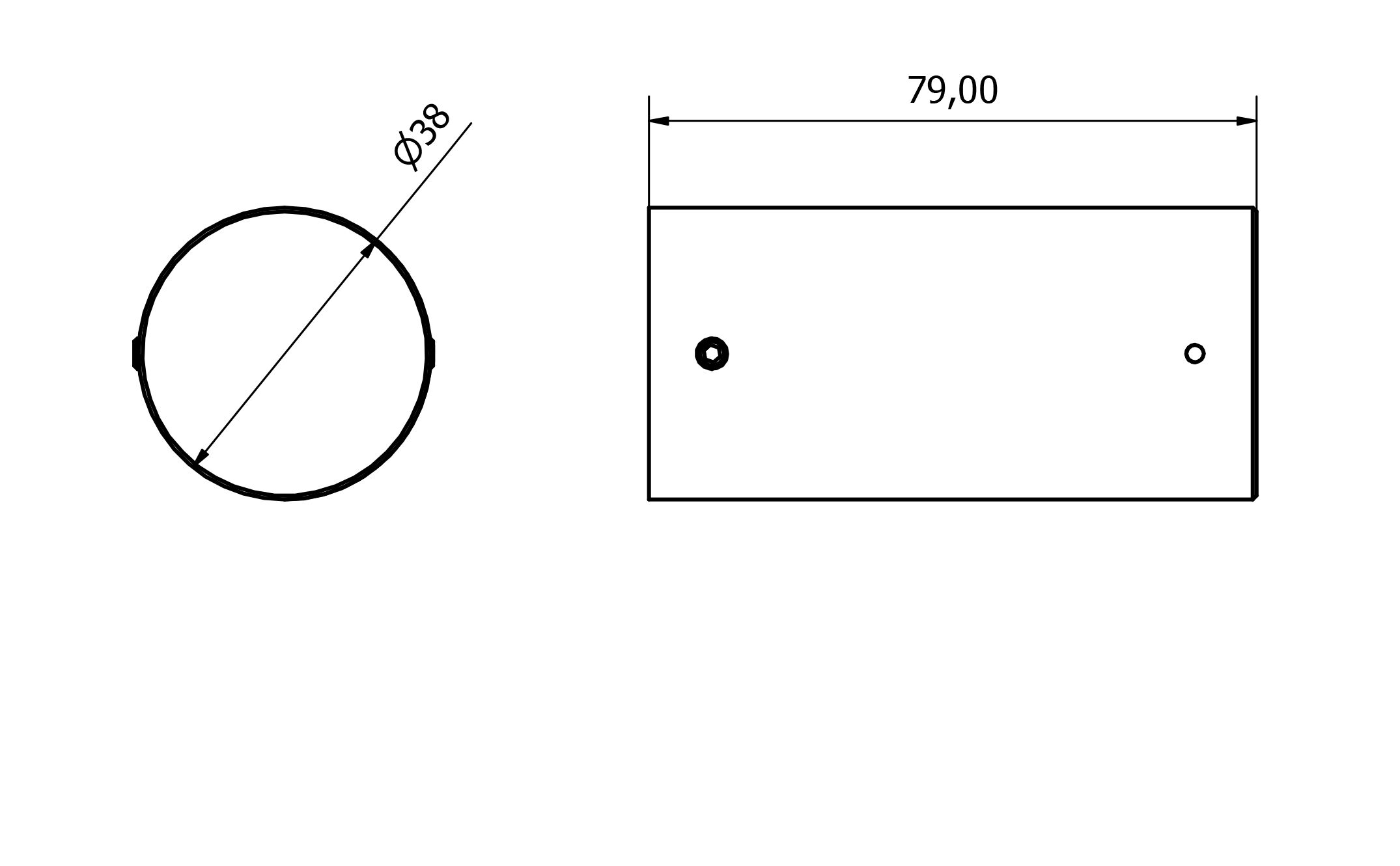 Латунный держатель рулона EVER Life Design точка ARCH-00109597 - Вид №3