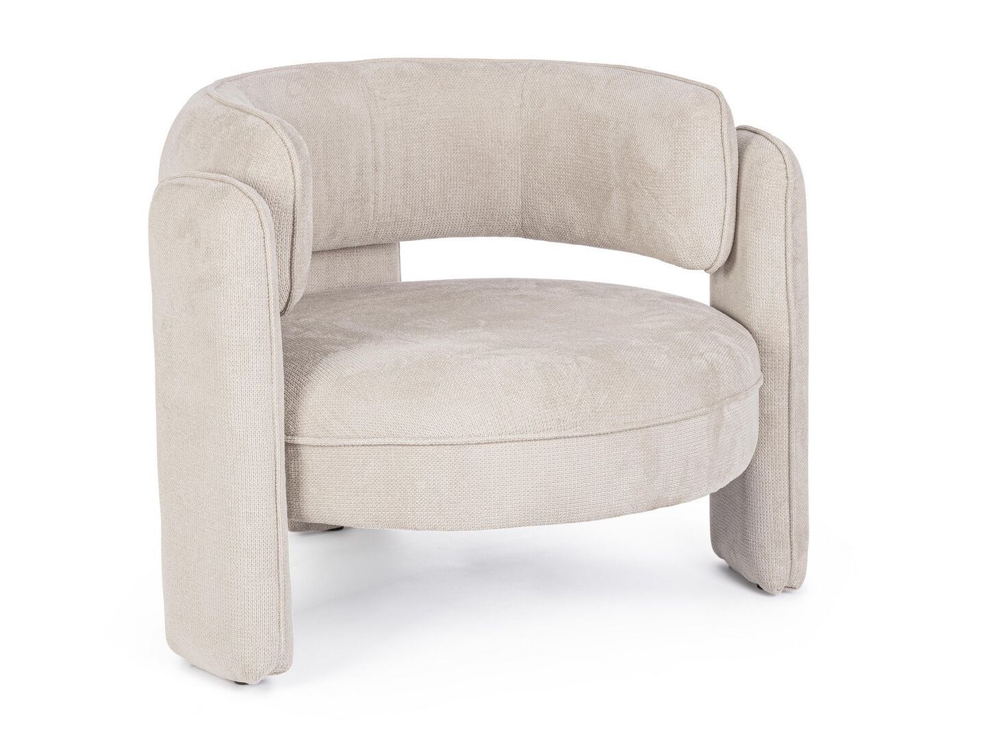 Тканевое кресло с подлокотниками BIZZOTTO AISHA ARCH-00075865