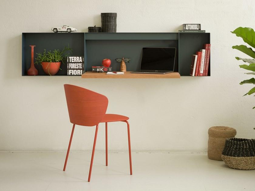 True Design Стол / полка из алюминия и дерева Hella sun-id-1444228 - Вид №1