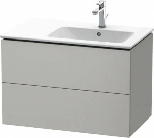LC629200707 L-Cube Тумбочка подвесная Бетонно-серый матовый декор