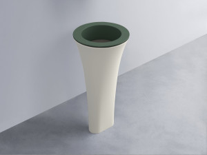 AMLA45-MU+AMPILT-FN+AMCOLT-TL Раковина Amedeo Tondo отдельностоящая cielo Enjoy + Amedeo