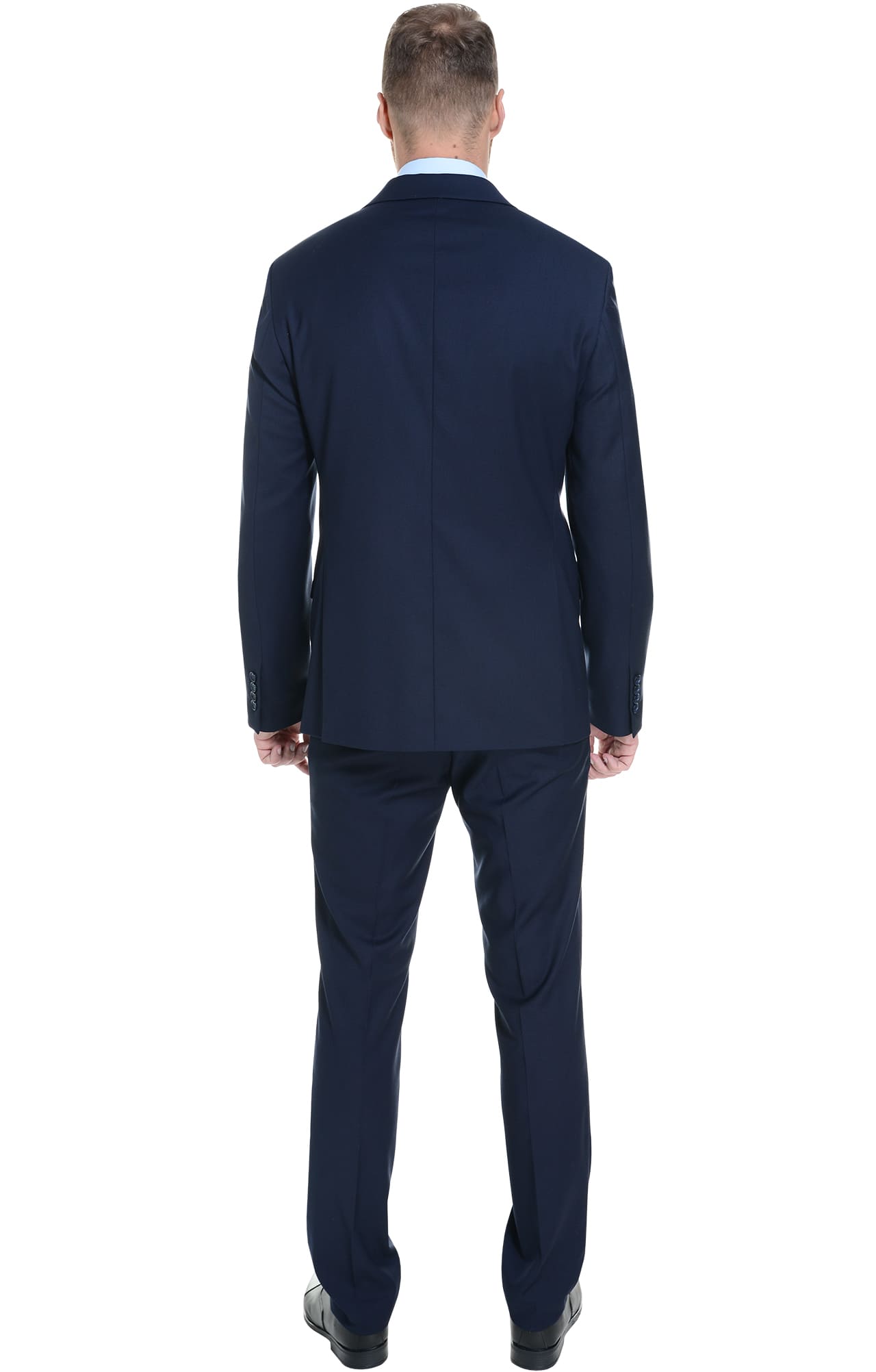 64128 Костюм мужской slim fit  blue El-Risto  Одежда для охранных структур  размер 54/176  - Вид №1