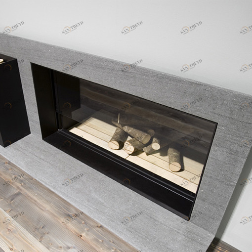 Камин на дровах PIANO FUOCO75 Antonio Lupi PIANO FUOCO с функцией отопления Antoniolupi PIANOFUOCO75