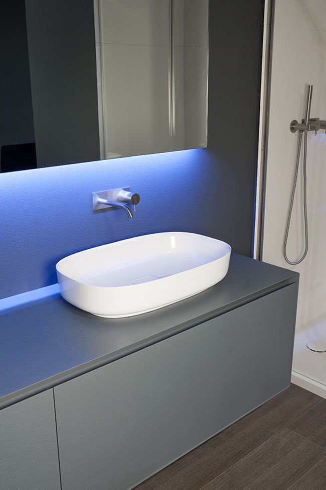 Bolo Накладная раковина на столешницу  прямоугольная Antoniolupi  - Вид №16