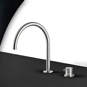 Смеситель для раковины матовая сталь Toki Radomonte TKI32S