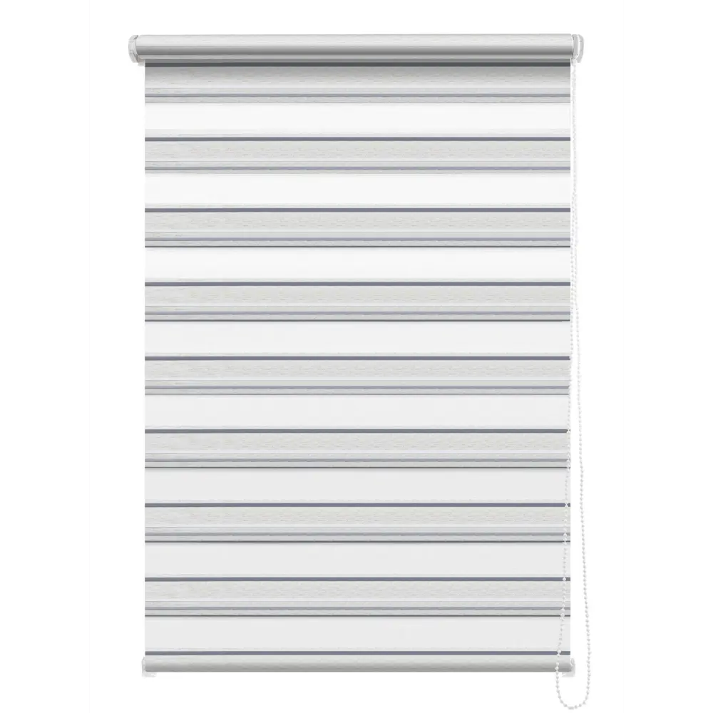 Штора рулонная день-ночь Granada 50x160 см серая MIAMOZA Коллекция 2024г STLM-2117848