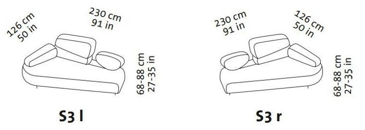 brühl 3-х местный тканевый диван Mosspink sun-id-1371604 - Вид №12