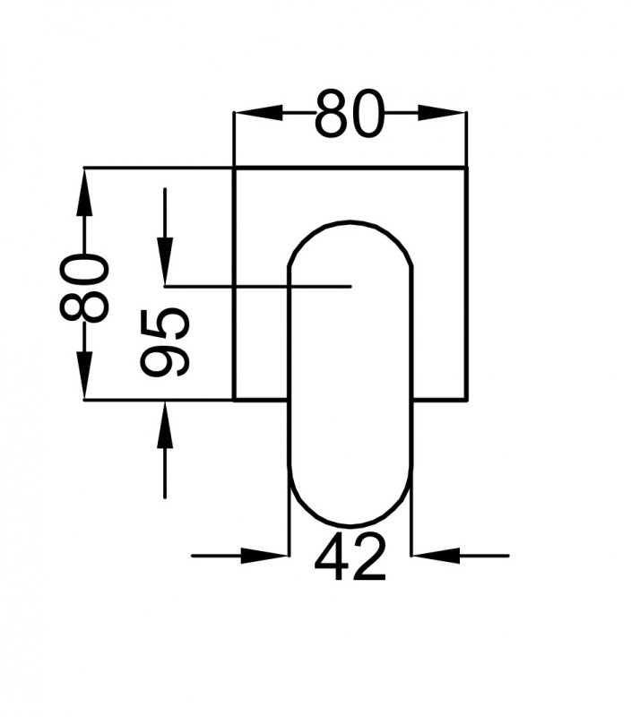 Встраиваемый однорычажный смеситель Cezares STELLA-DIM-01-Cr - Вид №1