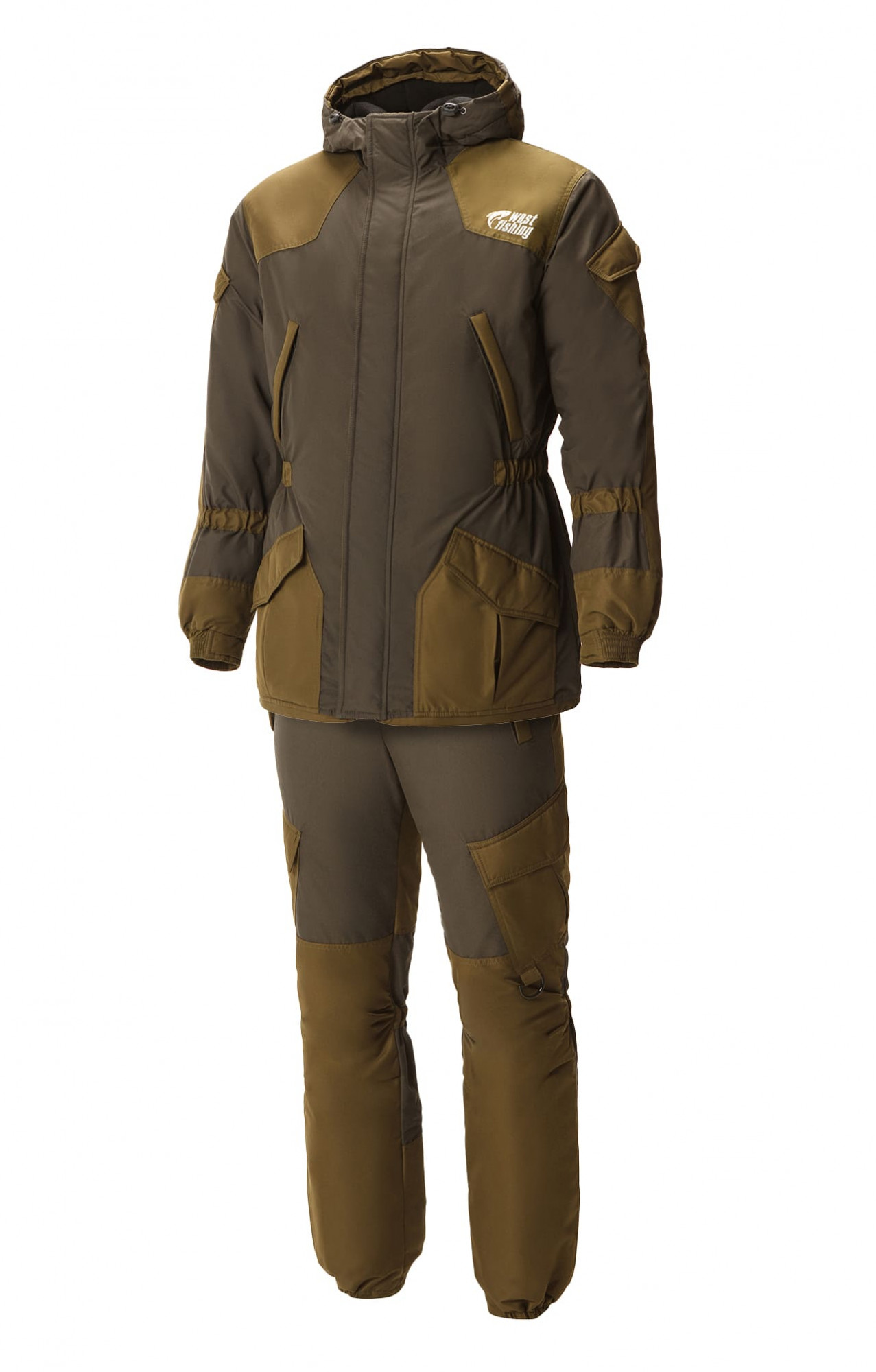 63934 Костюм  зимний хаки West Fishing  Зимняя спецодежда Santreyd 
