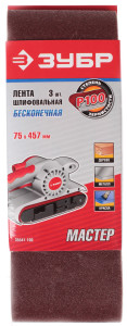 Шлифовальная лента Зубр МАСТЕР 35541-100 1069263