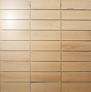 Мозаика и 3D панели из дерева Da Vinci Мозаика 9x3 017 Клён Селект (Гладкая) 288х288 мм 1301100017 - Вид №1