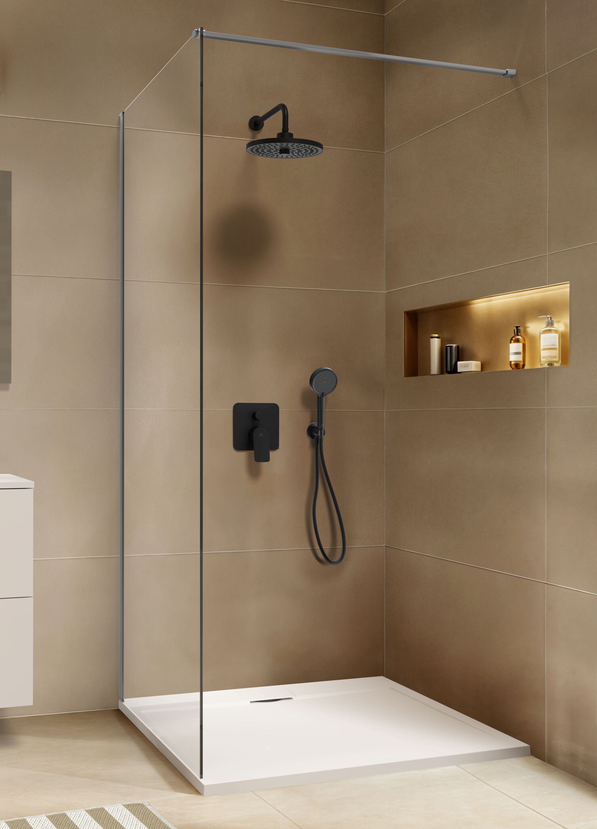 Встраиваемый смеситель для душа с пластиной Ideal Standard Ceralife C ARCH-00028119 - Вид №1