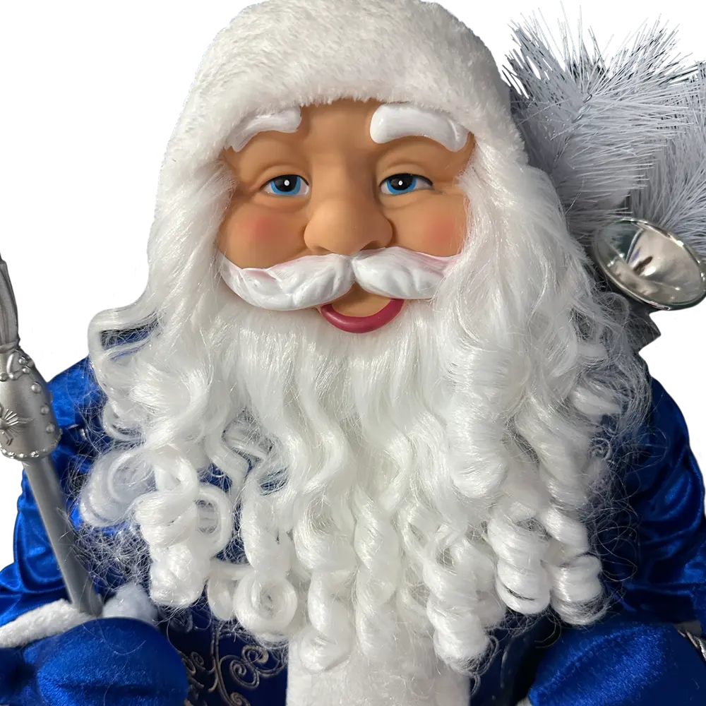 89381619 Декоративная фигура Дед Мороз 120x50 см синий STLM-1413331 Santreyd Winter - Вид №4