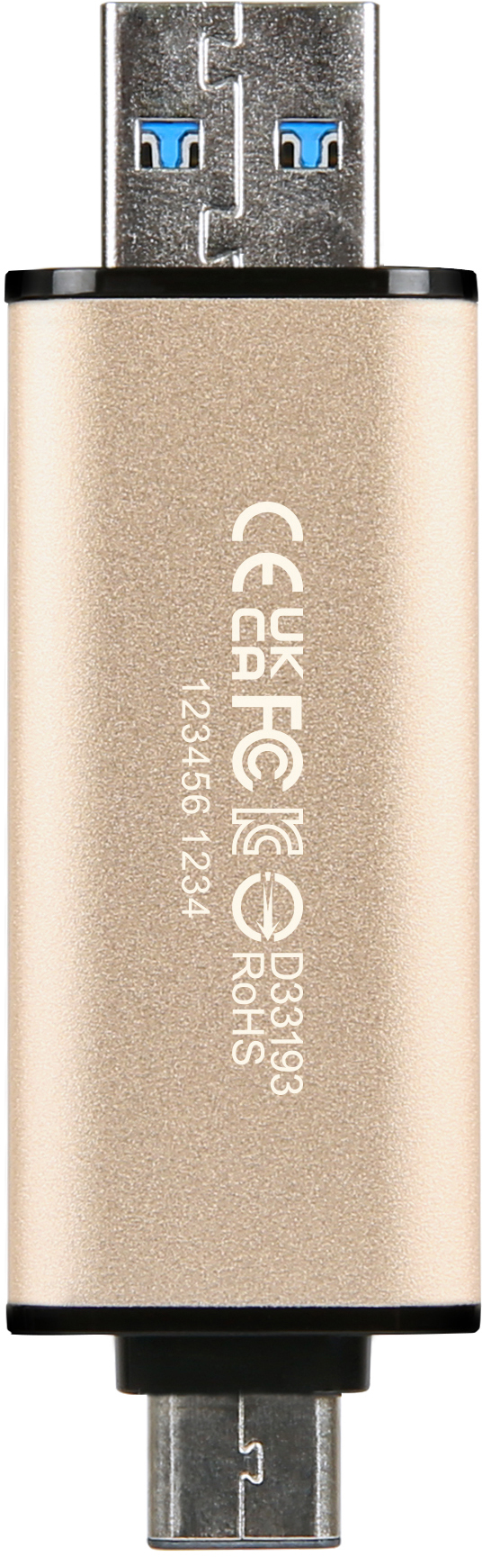 TS512GJF930C 512gb jetflash 930c usb 3.2 otg type c high speed Transcend Santreyd  - Вид №1