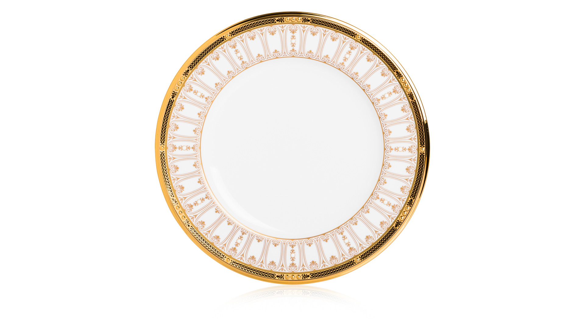 10654840 Noritake Сервиз столовый Noritake "Чатлайн, золотой кант" 6/33 Фарфор костяной  - Вид №10