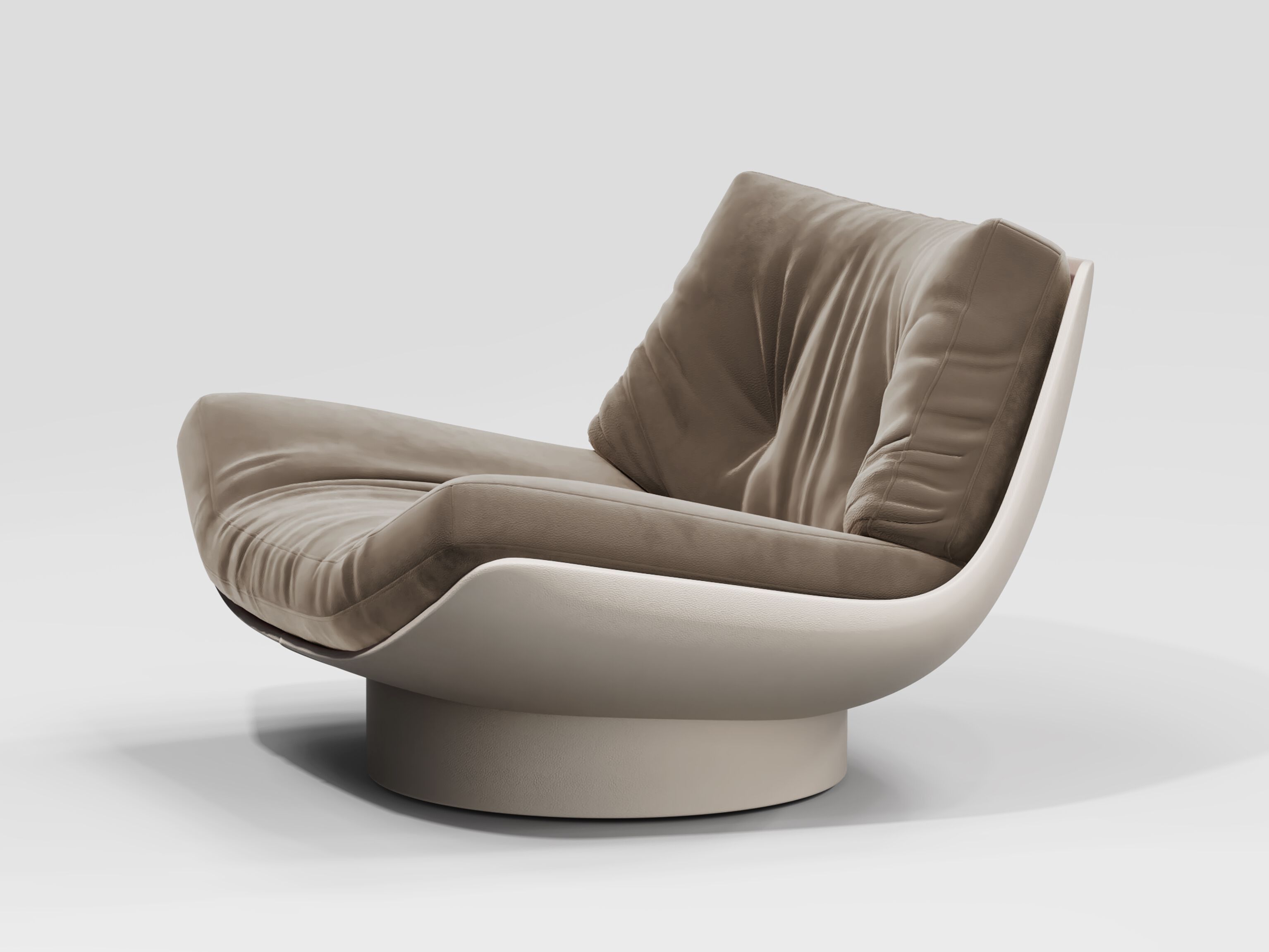 Тканевое кресло без подлокотников Secolo LALEA ARCH-00009713