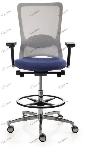 Luxy Эргономичное офисное кресло с вращающейся сеткой Pop Pp17