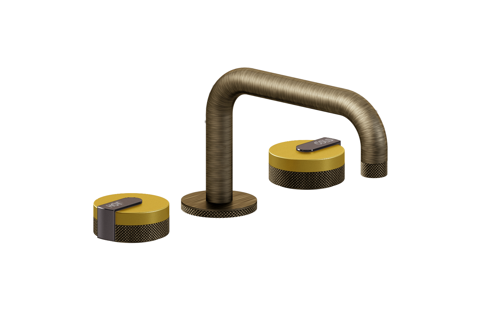 E-11510-R1BB-L1OX-VBB Смеситель для умывальника на 3 отвертия GRAFF MOD+