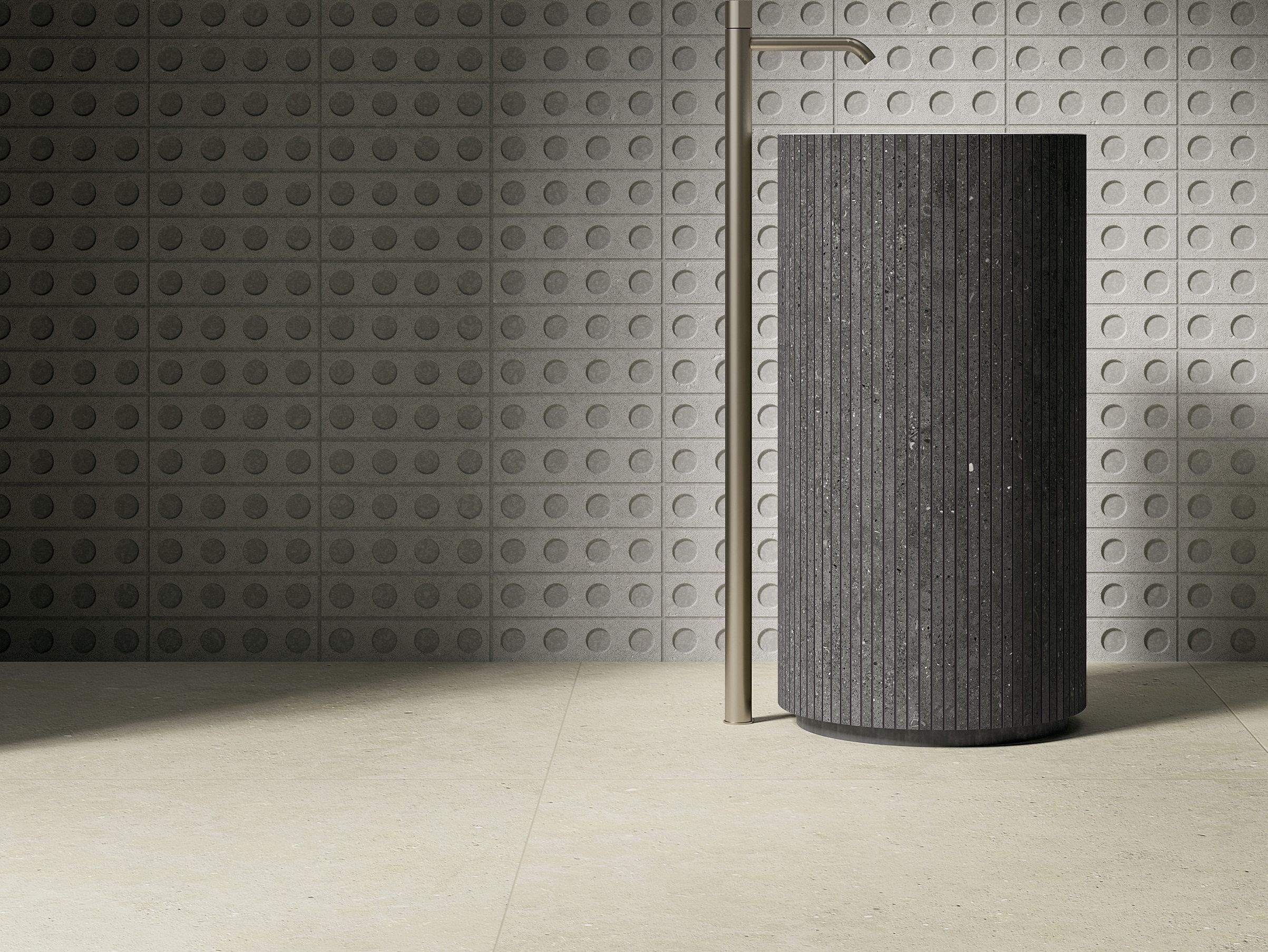 Пол / облицовка керамогранита с эффектом камня Fiandre сплошная ARCH-00064634