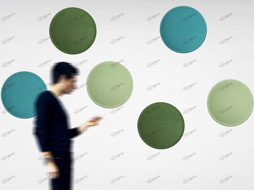 Slalom Настенный светильник и цветная звукопоглощающая панель Ecorange sun-id-1510888