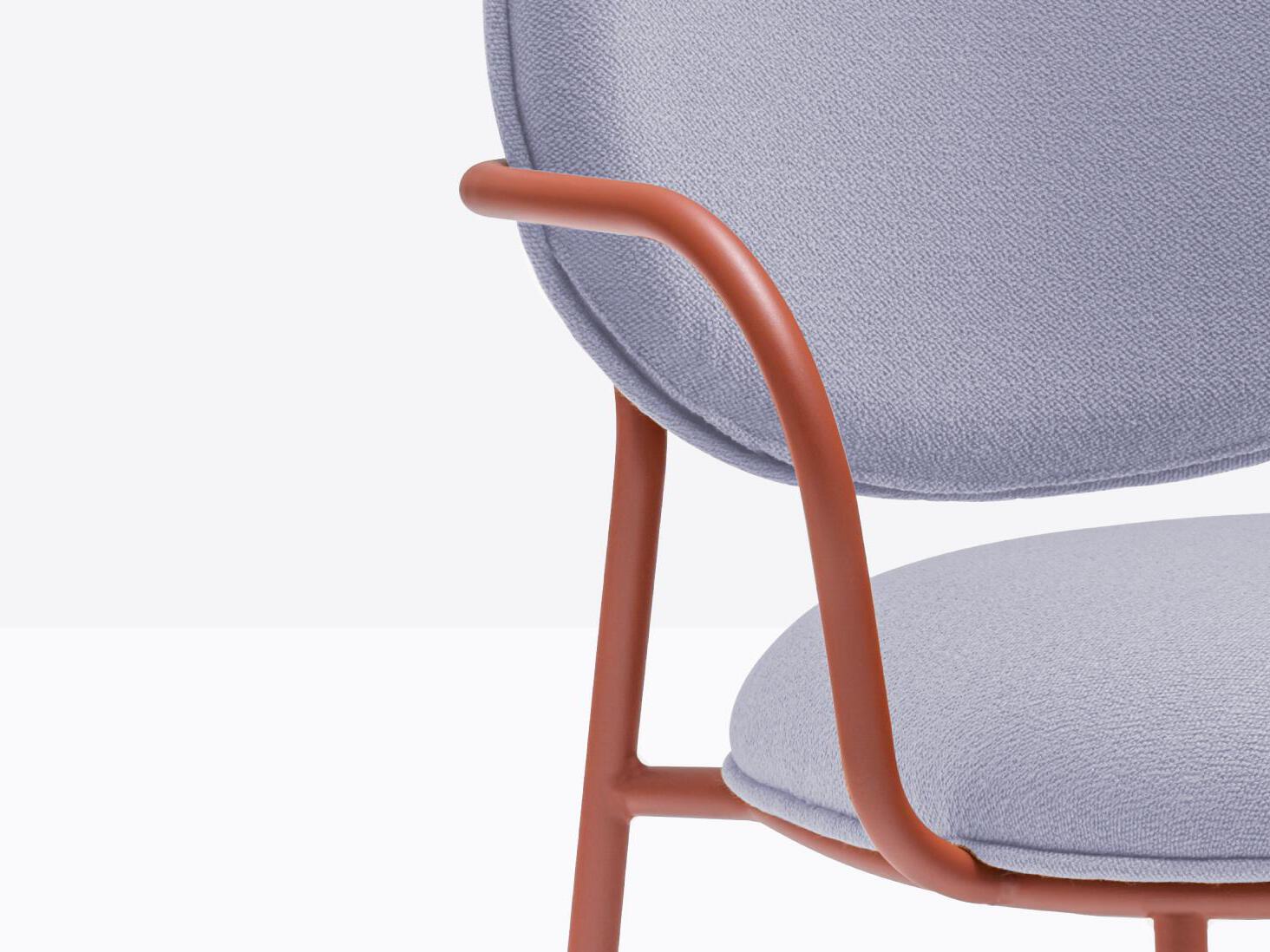 Мягкий тканевый стул с подлокотниками Pedrali Stiel ARCH-00085183 - Вид №5