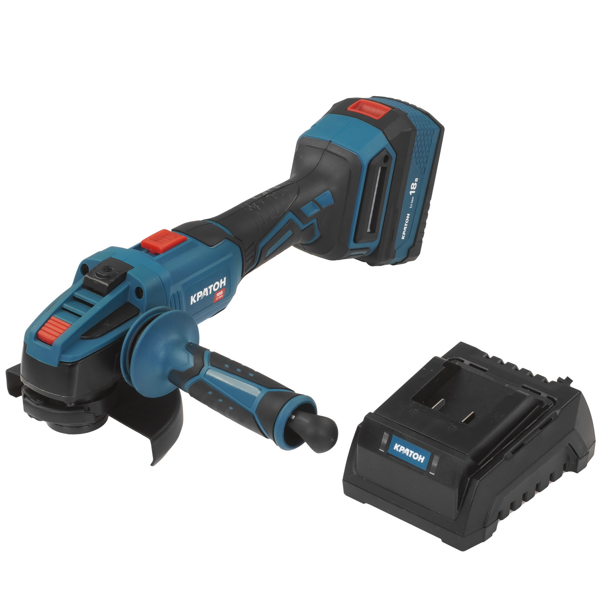 Углошлифовальная машина (УШМ) Кратон AG18DC-125-OFA SET 9127735 STDN-0076057