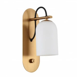 Бра с диммером золотое Grover 2668-1W FAVOURITE GROVER 00-3930788 Белый;золото