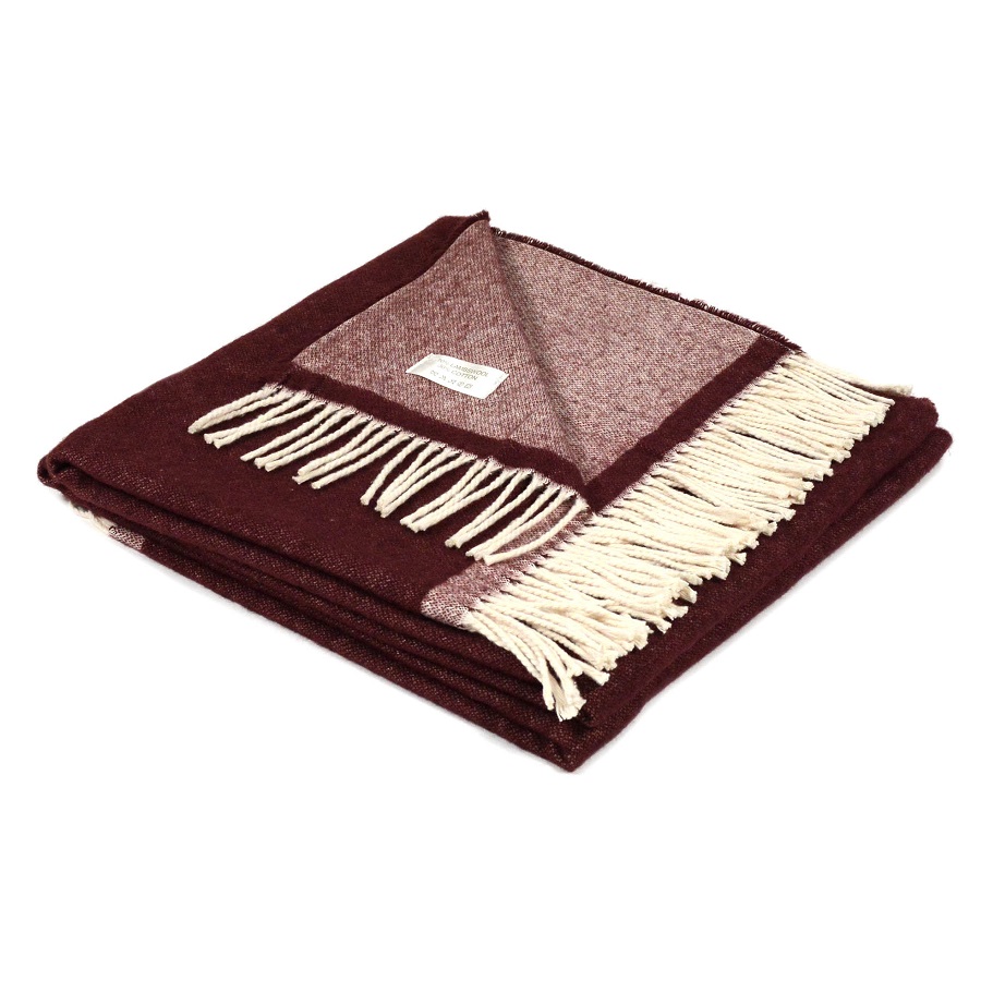 Плед Morfeo, 130х180 см, бордовый MARZOTTO MORFEO3200 - Вид №2