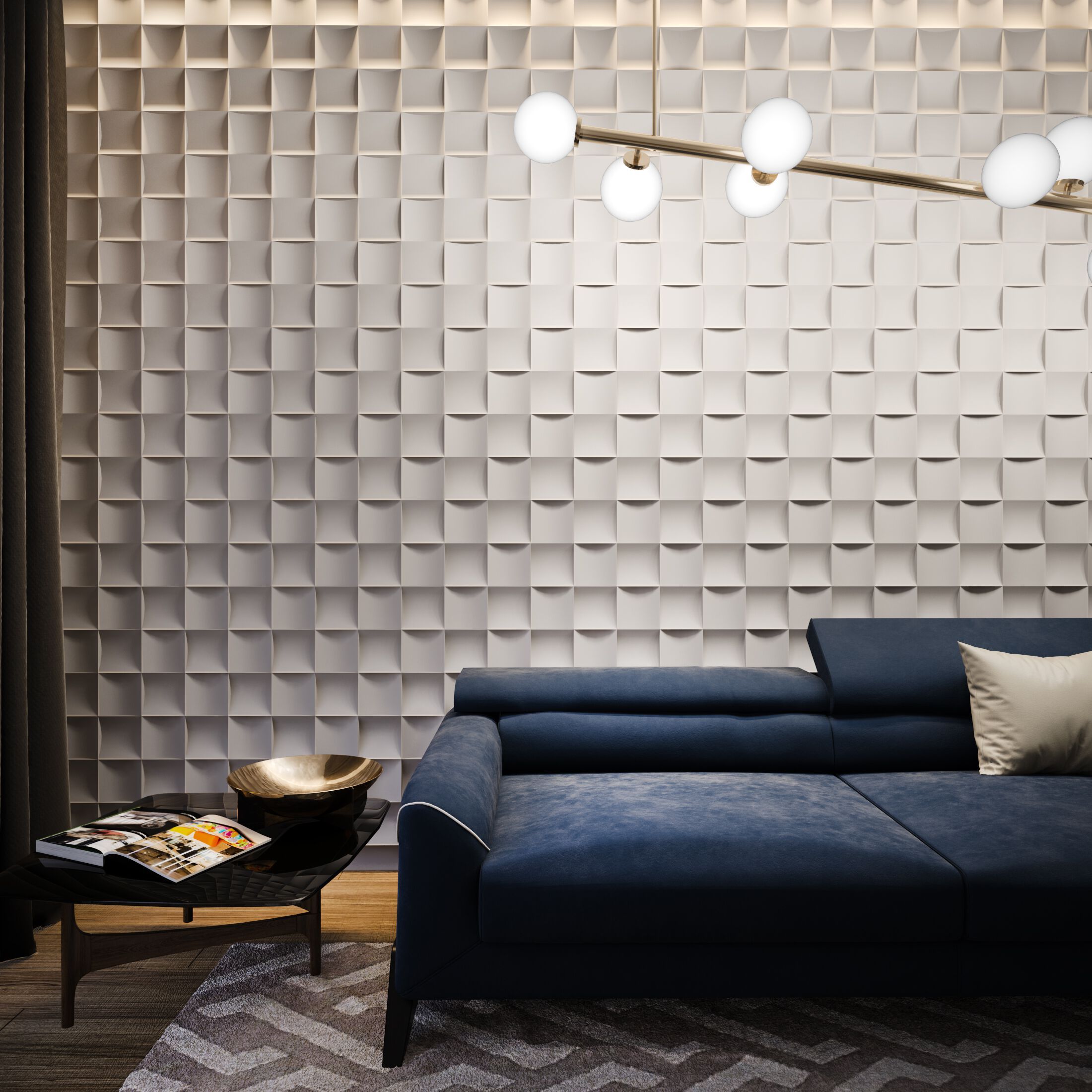 Трехмерное гипсовое покрытие WallDeco M-Modern ARCH-00129315 - Вид №2