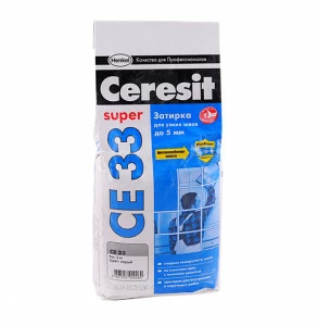 Затирка №07 Super СЕ 33 серая 2кг CERESIT48587