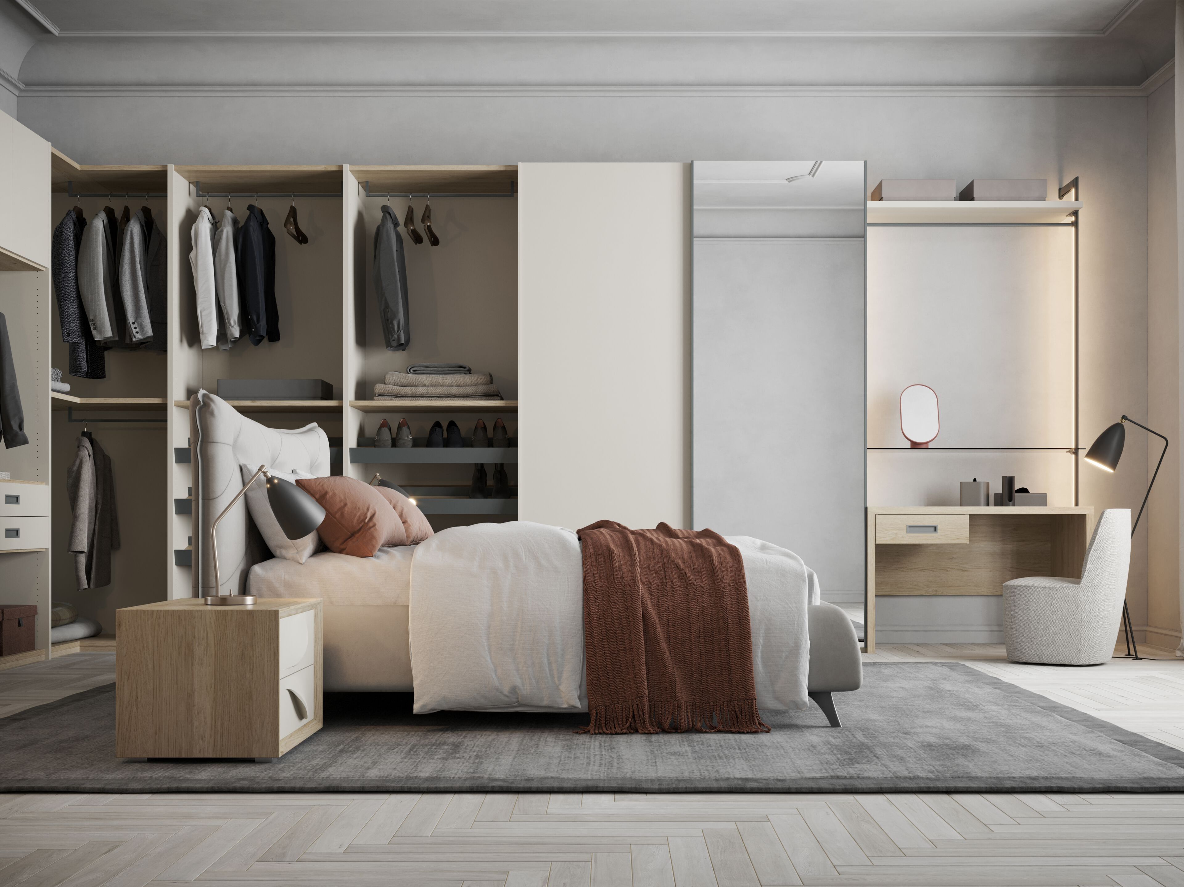 Деревянная спальня Giessegi C03 ARCH-00041128