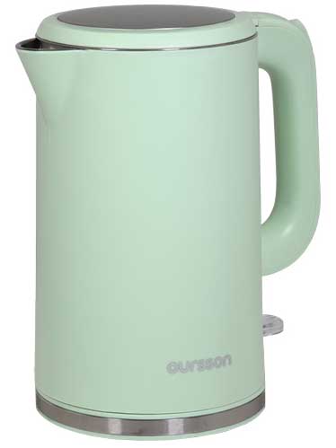 5360471 Электрочайник Oursson EK1731W/PM зеленый STDN-0105781 - Вид №1