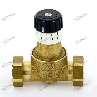 Перепускной клапан прямой BB WATTS USVL 3/4" 0,03-0,5 bar с накидными гайками 10005170