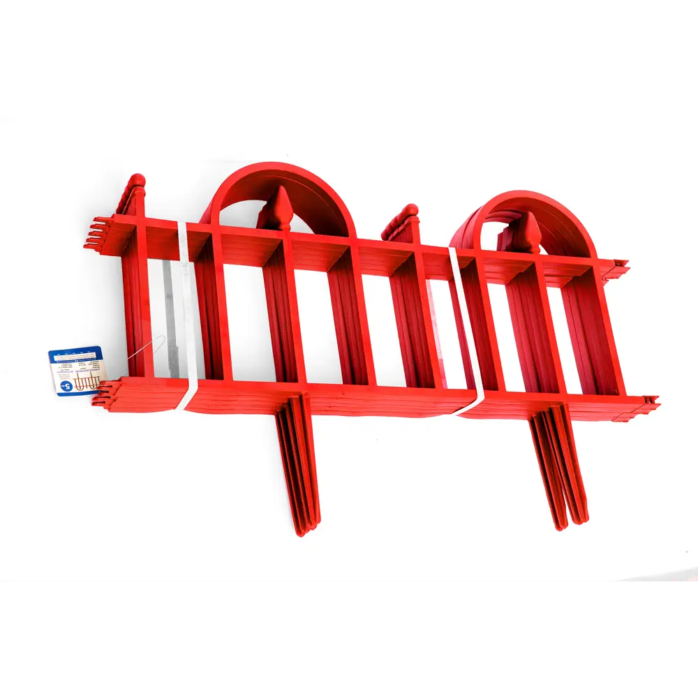 Заборчик 40x60 см полипропилен красный 5 шт Santreyd STLM-2209051 - Вид №2