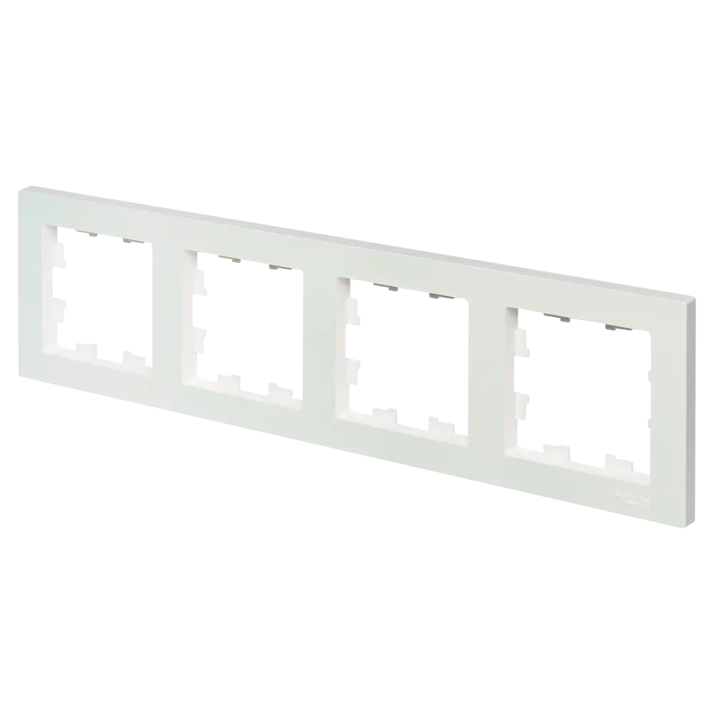 Рамка Systeme Electric AtlasDesign 4 поста цвет жемчужный STLM-2033789 - Вид №1