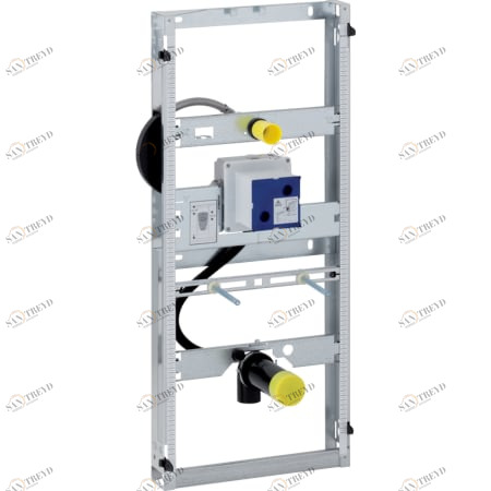 GEBERIT 461.689.00.1 Инсталляция Geberit GIS для писсуара, 114–132 см, универсальная, для скрытой системы управления смывом писсуара 