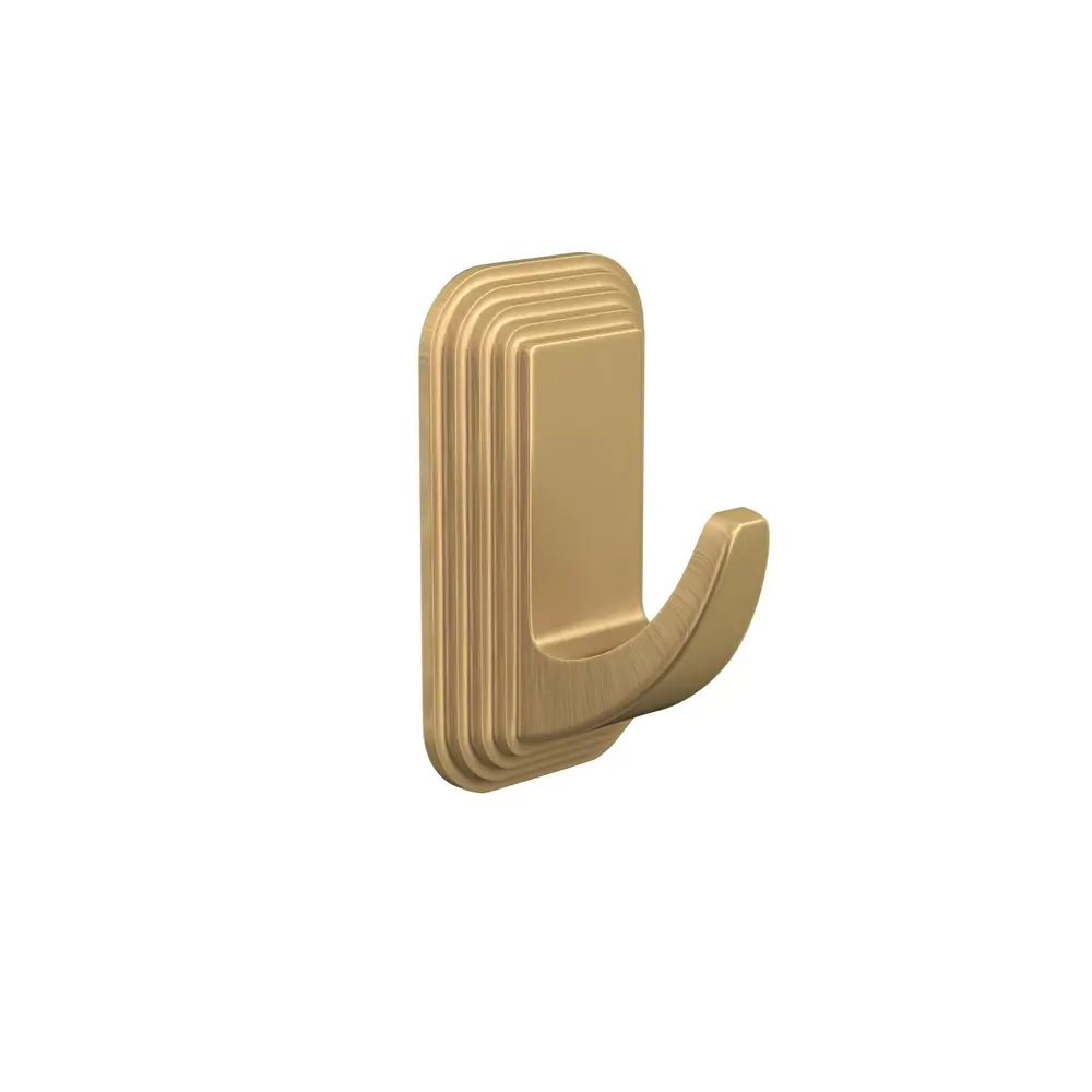 Крючок одинарный Lemer Carat нержавеющая сталь цвет золото STLM-2066456