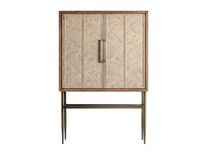 Сервант из манго с распашными дверцами