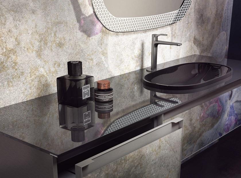 ARTELINEA Цветочные обои для ванной Glass & paper sun-id-1483366 - Вид №2