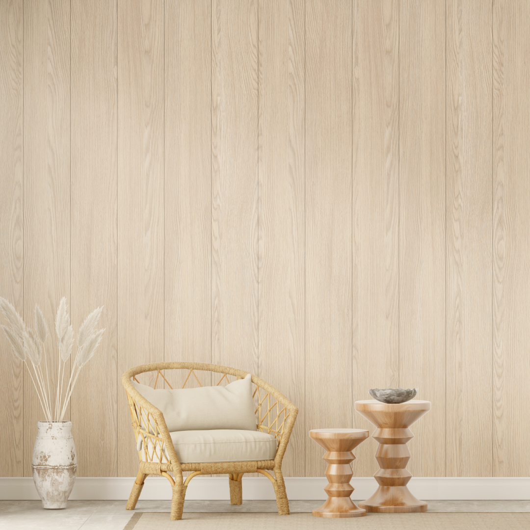 Панель МДФ Classic STELLA Light 2700х200х6 Дуб Снежный (упак. 8 шт.) STSR-55 - Вид №3