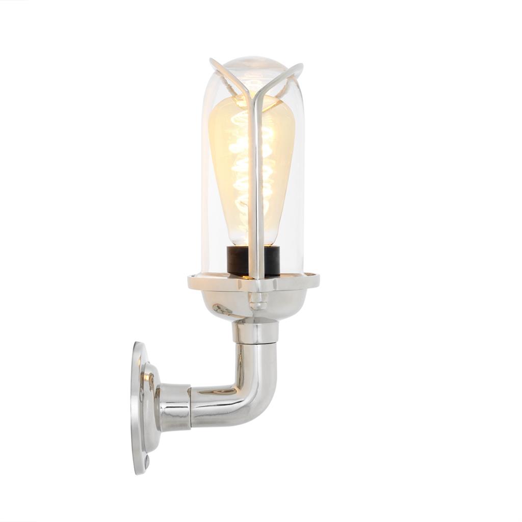 Бра 105899 от Eichholtz EICHHOLTZ ПОД СТАРИНУ, ФОНАРЬ 245401 Прозрачный;серебро  - Вид №1