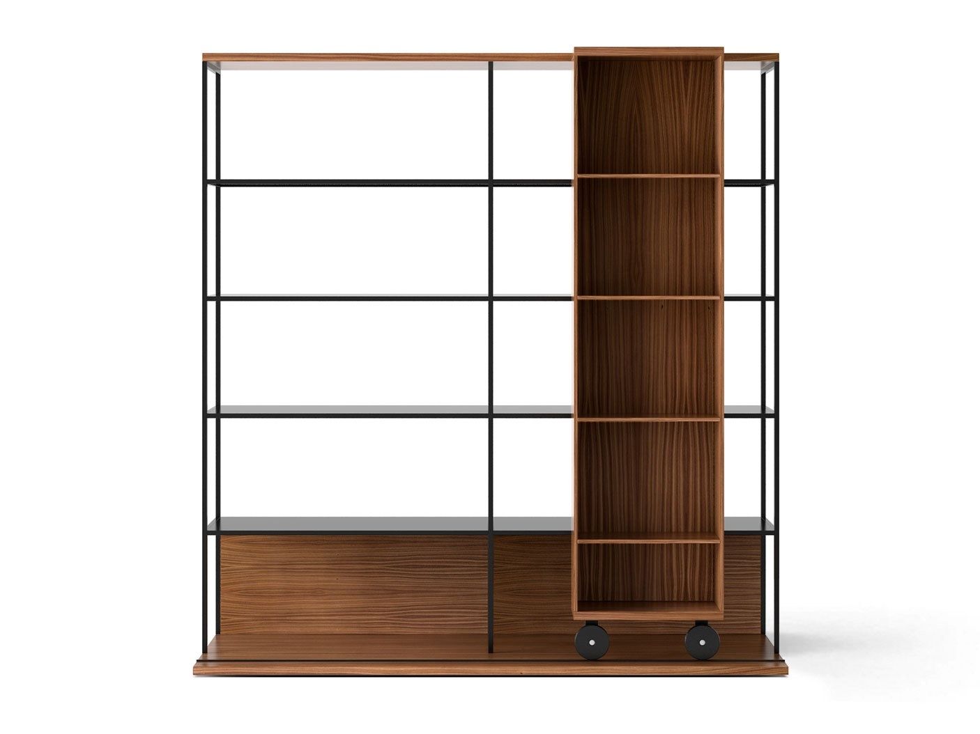 Книжный шкаф из МДФ на колесах Punt Literatura ARCH-00064312 - Вид №32