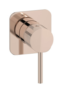 Внешние части встроенного смесителя на 1 потребителя. WE ARE IB id300rs Rose Gold Industria