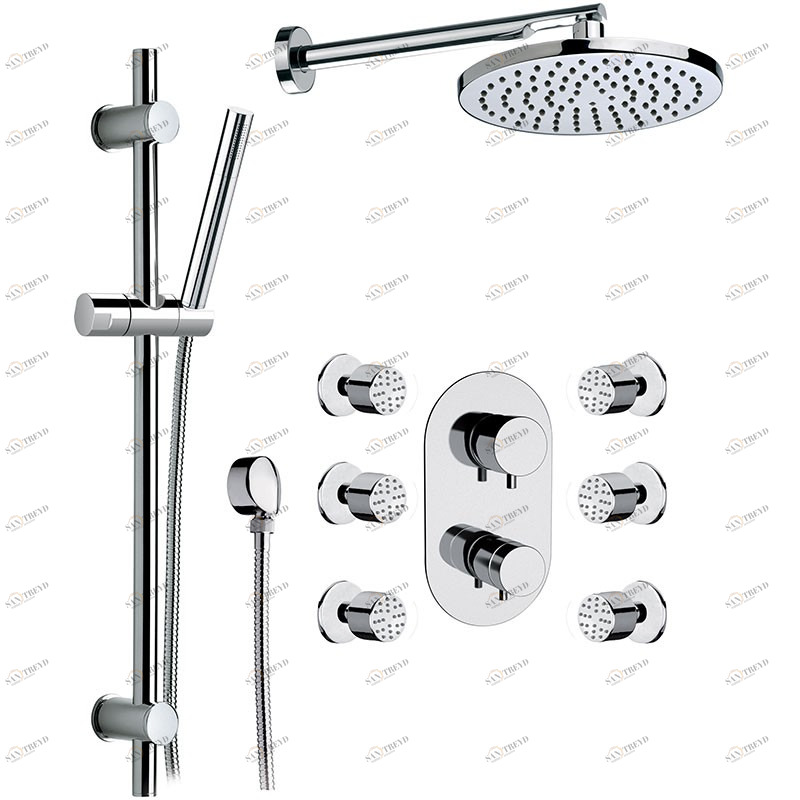 ST20613Z Душевой набор DANIEL RUBINETTERIE 