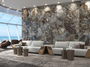 Декоративная панель из алюминия, стекла или ПММА