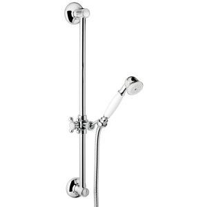 C02541CR Душевой комплект: штанга, лейка, шланг. C02541, цвет хром EMMEVI 